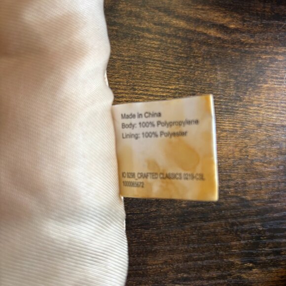 The SAK Striped Crochet Purse Bag Woven Multicolor Double Strap - Picture 6 of 7